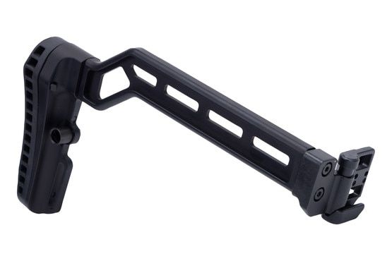 Picatinny mount compatible folding stock.